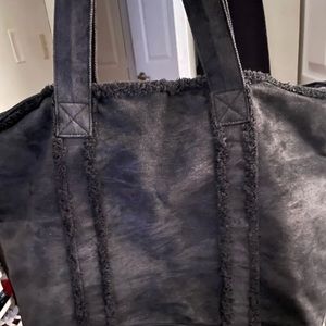 Large Jean shoulder bag!